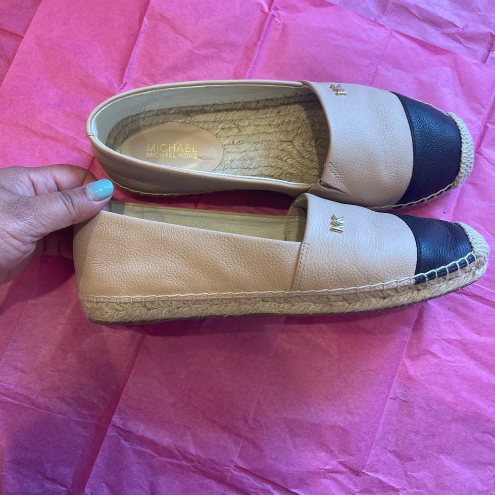 Michael Kors Kendrick slip on espadrilles.